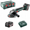 Uhlová brúska Metabo W 18 LT BL 11-125 18V 2x4Ah