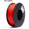 XtendLAN TPU filament 1,75mm priehľadný červený 1kg