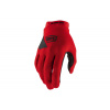 rukavice RIDECAMP, 100% - USA (červená , vel. S) M172-410-S