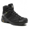 Salewa Ms Alp Trainer 2 Mid Gtx Black Pánska Turistická Obuv Veľkosť 10
