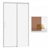 Sprchové dvere - RADAWAY Idea DWJ 100 P hnedé sprchové dvere (Sprchové dvere - RADAWAY Idea DWJ 100 P hnedé sprchové dvere)