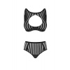PETITENOIR Súprava High Neck Bra and brief čierna
