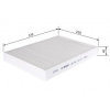 TATechnix Kabínový filter Volvo V60 II (225) Bosch - B3Mild, T4, B4Mild, T4Polestar, T5, T5AWD, B5M