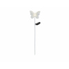 Kaemingk Solárny LED zápich motýľ 80cm Variant: Biely