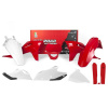 RTECH PLASTIC KIT 7 PCS, RED/WHT