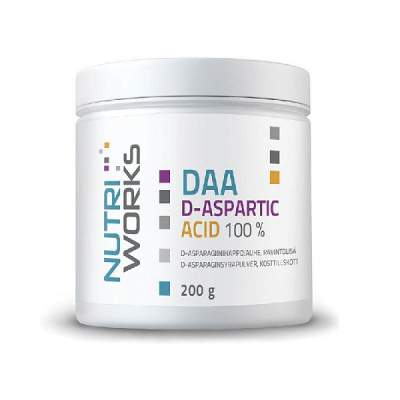 DAA D-ASPARTIC ACID 200 G Nutriworks