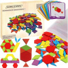 Kruzzel Vzdělávací puzzle - geometrické obrazce