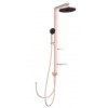 Ideal-standard IDEAL STANDARD CERAFLOW ALU+ sprchový set bez baterie, horní sprcha, ruční sprcha se 2 proudy, tyč, hadice, rosé