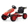 Milly Mally Detská šliapacia motokára Go-kart Rocket červená 5901761127812