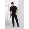 NOHAVICE KARL LAGERFELD CONTRAST STITCH PANT BLACK