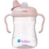b.box hrneček s pítkem světle růžový 240 ml
