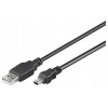 PremiumCord KU2M1A Kabel USB, A-B mini, 5pinů, 1m