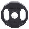 Insportline Pogumovaný olympijský kotúč Ruberton 5 kg 50 mm