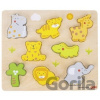 Goki puzzle vkladacie divoké zvieratká