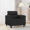 zahrada-XL Kreslo čierne 60 cm umelá koža 359573