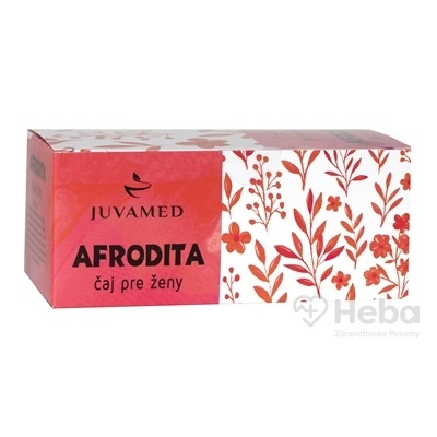 JUVAMED AFRODITA čaj pre ženy bylinný čaj v nálevových vreckách 20x1,5 g (30 g)
