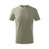Tričko detské MALFINI® Basic 138 svetlá khaki veľ. 146 cm/10 rokov