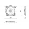 MAHLE Ventilátor chladenia motora CFF645000P