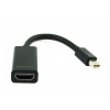 Gembird adaptér mini displayport 1.1->HDMI, na kábli, čierný A-mDPM-HDMIF-02