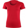 Dámské merino triko LASTING Irena červená Velikost: S