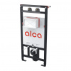 AlcaPlast A108F/1100 - Montážny rám s nádržkou pre výlevku s odpadom DN90/110 a batériu