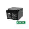 Baterie olověná 12V 26Ah VIPOW BAT0270