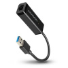 AXAGON ADE-SR, USB3.0 Type-A - externý Gigabit Ethernet adaptér, auto install ADE-SR