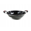 Čierny wok s ušami 37x30x9 cm BLS-146