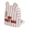 Childhome Detský batoh My First Bag Nude 24x8x20 krémová