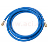 hadice modrá LP 3 m R134a (plnička 1/4 SAE, rychlospojka 1/4 SAE) AC 5353