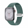 AppleKing silikónový remienok s kovovým magnetickým zapínaním pre Apple Watch Ultra 49mm / 46mm / 45mm / 44mm / 42mm - petrolejový - možnosť vrátiť tovar ZADARMO do 30tich dní