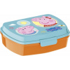 Stor plastový box na desiatu Peppa Pig
