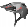 Detská cyklistická prilba MTB ABUS YOUDROP Ti Silver S 48-55