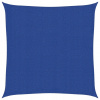 Slnečná plachta, 160 g/m2, modrá, 2,5x2,5 m, HDPE
