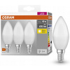 Žiarovka, žiarivka - LED žiarovka 5,5 W = 40W E14 Sviečka Osram 2700K 3pack (LED žiarovka 5,5 W = 40W E14 Sviečka Osram 2700K 3pack)