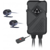 CEL-TEC palubná duálna kamera na motorku aj do auta MK02 Dual Wi-Fi GPS/predný, zadný 1080p/WiFi/g-senzor/IP67/káb.ovládač