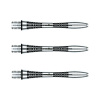 Násadky na šípky Winmau Triad Aluminium, čierne krátke Dĺžka násadky: 35 mm