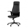 Kancelárske kreslo, synchrónny mechanizmus, čierna ekokoža, KA-T8325 BK