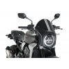 PUIG Plexi na motorku PUIG SEMI-FAIRING 3169N matná čierna čierna