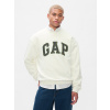 GAP Oversize mikina s logom Biela XS