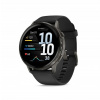 Garmin Venu 4 45 mm Čierne s silikónovým remienkom
