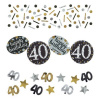 Konfety 40 Birthday Sparkling 34g