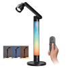 Solight WO67 LED stmívatelná lampička s RGB podsvícením, 10W, 600lm, změna chromatičnosti, dálkový ovladač
