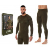 Sada Brubeck Ranger Merino Wool / Thermoactive Clothing Khaki. (Termoaktívne spodná bielizeň Ranger pre cestovný ruch -M)
