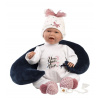 Llorens New Born 74050 - realistická bábika so zvukmi 42 cm