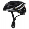 SAFE-TEC Chytrá Bluetooth helma/ Repro/ MIPS/ TYR3 Black-silver M (2003-074-VYP)