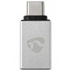 NEDIS PROFIGOLD USB-C/USB 3.2 Gen 1 adaptér/ USB-C zástrčka - USB-A zásuvka/ hliník/ stříbrný/ BOX CCTB60915AL