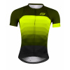 FORCE Pánsky dres F ASCENT, krátky rukáv, zeleno-fluo Veľkosť: M