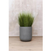 Kvetináč CHICO, sklolaminát, priemer 45 cm, beton design sivý