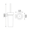 Nimco WC kefa, sklo UN 13094W-26